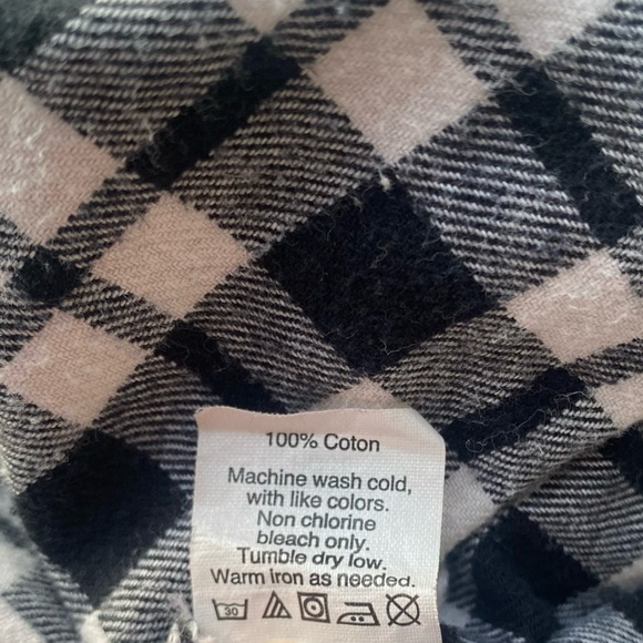 Madewell Plaid Button Down Long Sleeve - Picture 4 of 4